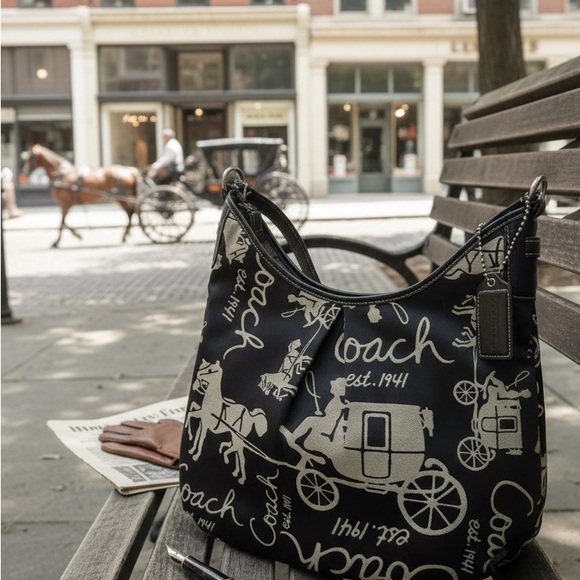 Coach | Bags | Coach Horse And Carriage Hobo Shoulder Bag | Poshmark